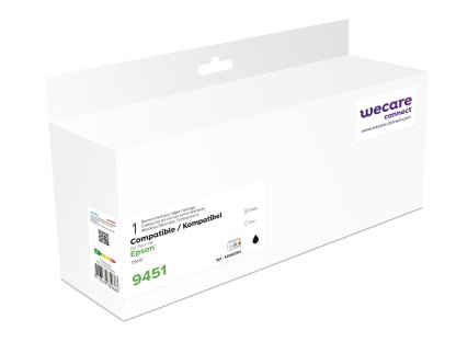 WECARE ARMOR ink kompatibilní s Epson C13T945140, černá/black (K20802W4)