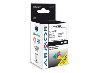 WECARE ARMOR ink kompatibilní s HPDJ 5740,  C8766EE, 10ml, 3barvy (K20217W4)