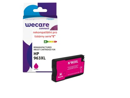 WECARE ARMOR ink pro HP 3JA28AE,(963XL), červená/magenta (K20886W4)