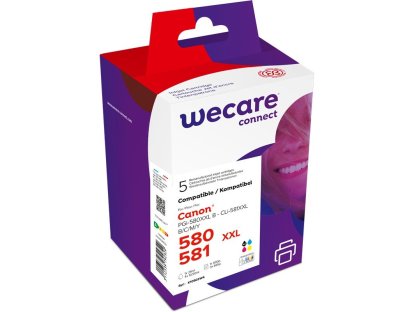 WECARE ARMOR ink sada kompatibilní s CANON PGi-580XXL/CLi-581XXL,CM (K10503W4)