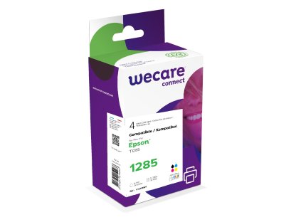 WECARE ARMOR ink sada kompatibilní s EPSON C13T12854012, černá/CMY (K10215W4)