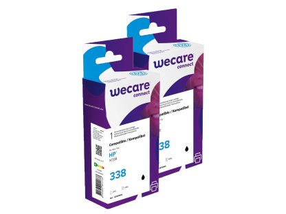 WECARE ARMOR sada ink kompatibilní s HP C8765EE, 2x20ml, černá/black (P20216W4)