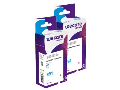 WECARE ARMOR sada ink kompatibilní s HP CB337E, 2x14ml, 3 barvy (P20268W4)
