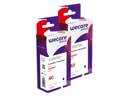 WECARE ARMOR sada ink pro CANON PG402x22ml, černá,PG40 (P20218W4)