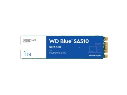 WESTERN DIGITAL Blue SA510 SSD - interní disk M.2 2280 SATA 6Gb/s 1TB (WDS100T3B0B)