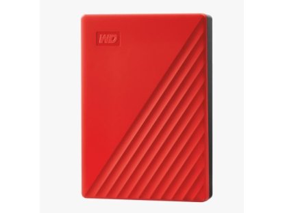 WESTERN DIGITAL My Passport 4TB, červená (WDBPKJ0040BRD-WESN)