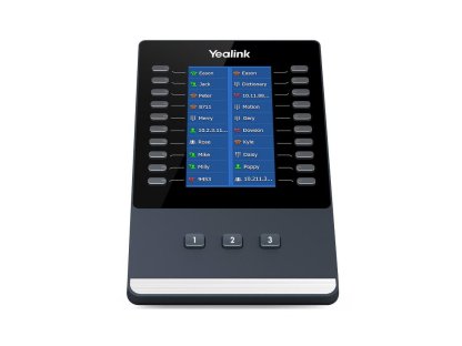 Yealink EXP43, exp. modul s barevným LCD, 60 tl., k tel. T43U/T46U/T48U (EXP43)