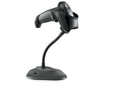 ZEBRA ctecka DS4608 SR 2D black + USB kabel, stojánek (DS4608-SR7U2100SGW)