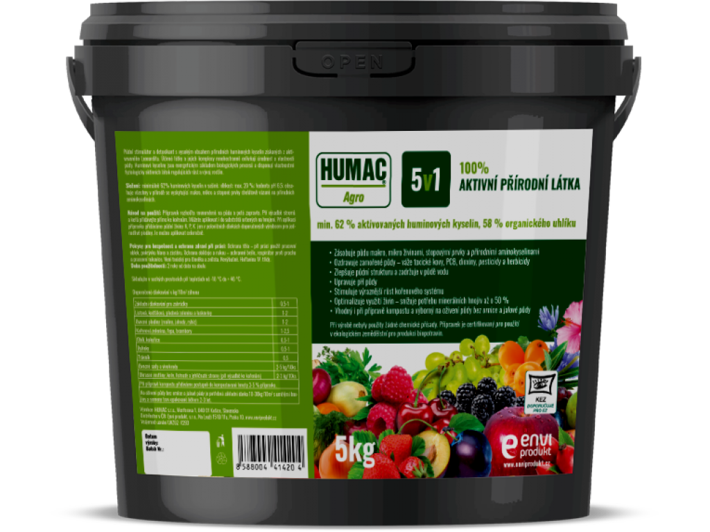 HUMAC® Agro - přírodní hnojivo