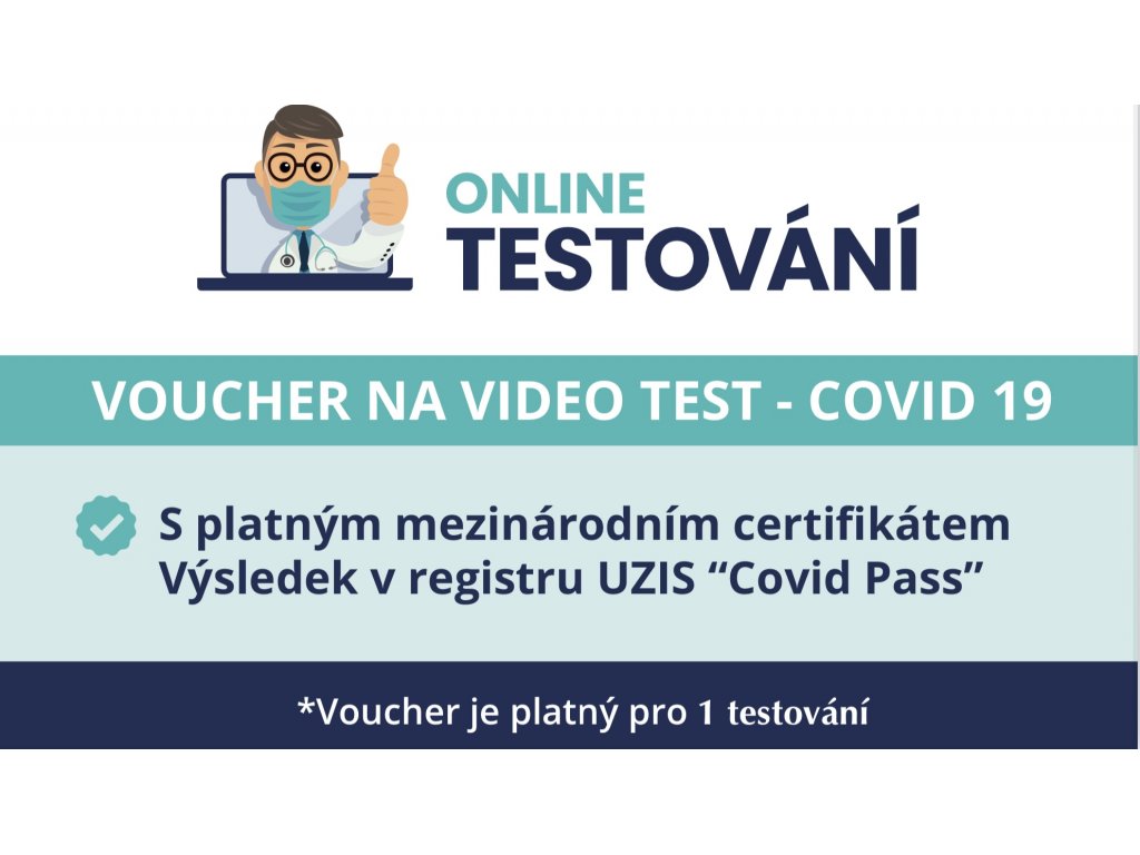 2x Antigenní video testování pro klienty CK České kormidlo