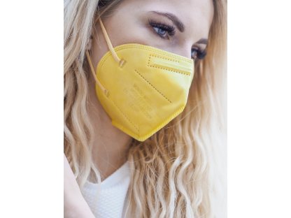 Respiratore giallo FFP2 10 pz