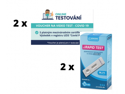 2x Antigenní video testování pro klienty CK České kormidlo