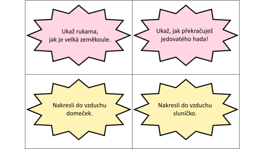 Bonus - Kartičky s úkoly