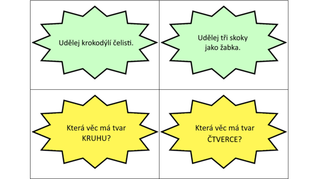 Bonus - Kartičky s úkoly