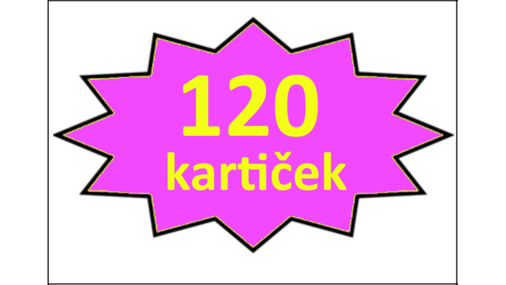 Bonus - Kartičky s úkoly