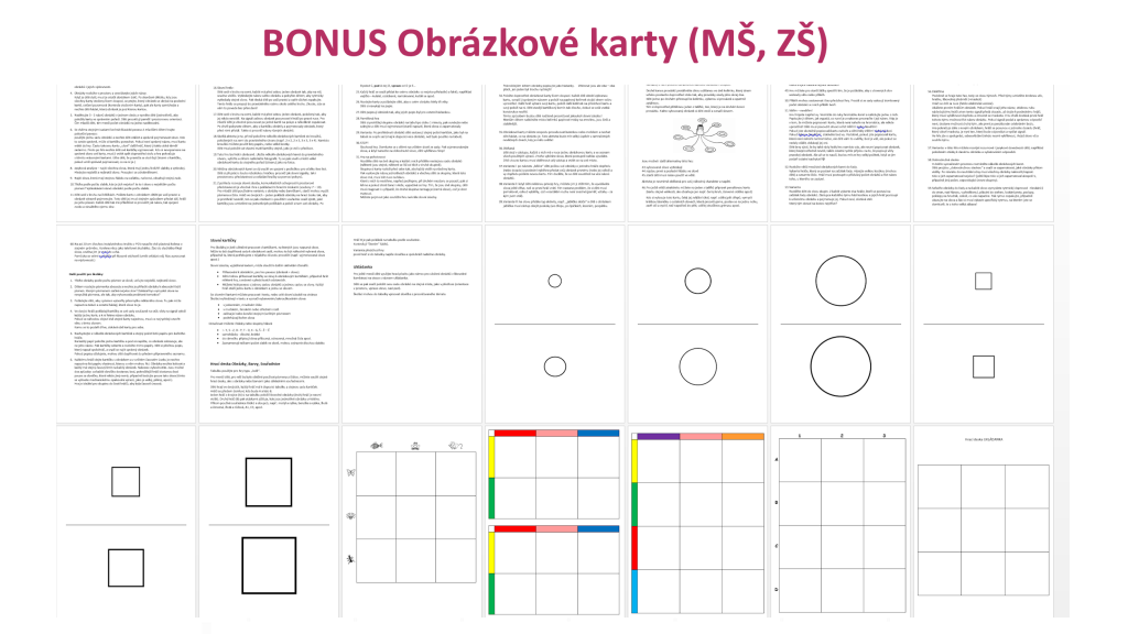 Bonus - Obrázkové karty