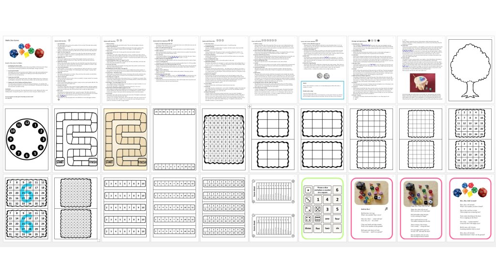 Maths Dice Games