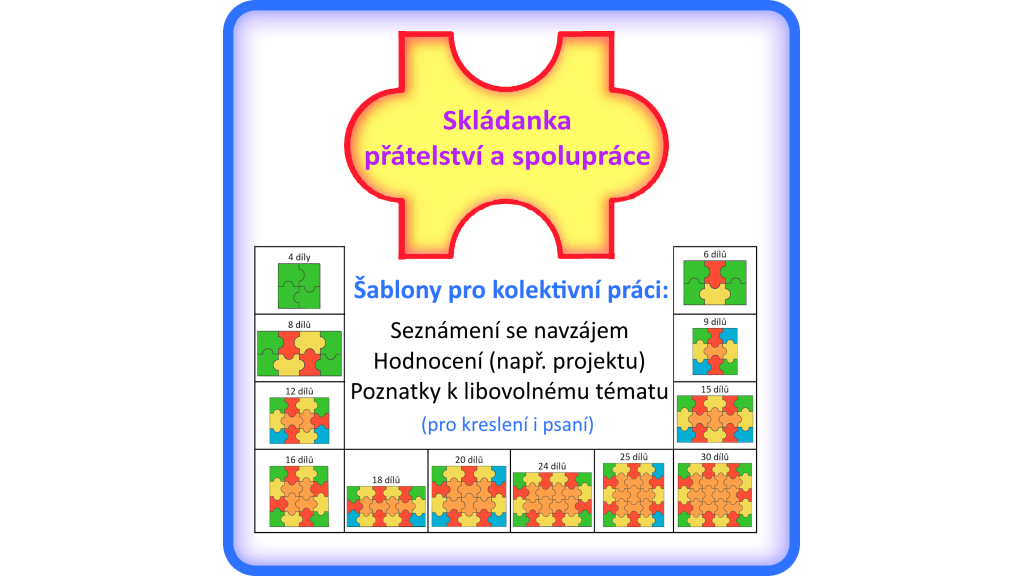 Skládanka přátelství a spolupráce