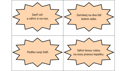 Bonus - Kartičky s úkoly