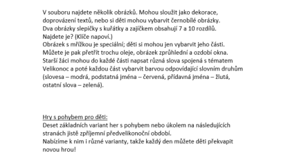 Bonus - Velikonoce