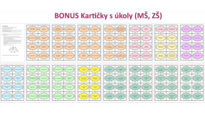 Bonus - Kartičky s úkoly