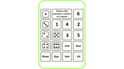 Maths Dice Games