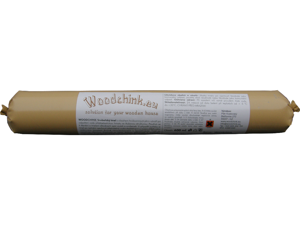 Woodchink - Blockhausskleber 600 ml, Hellbraun 130