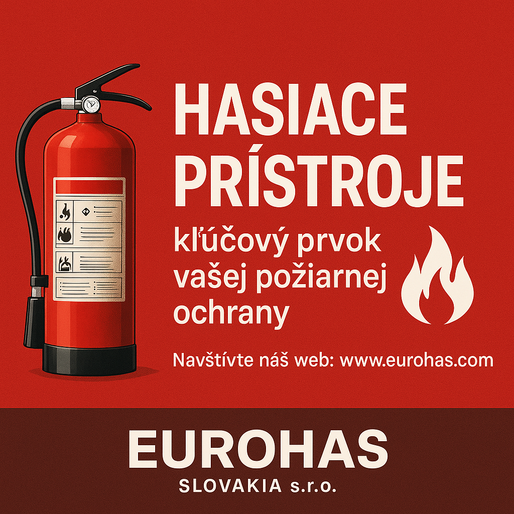 Hasiace prístroje – základná výbava každej budovy