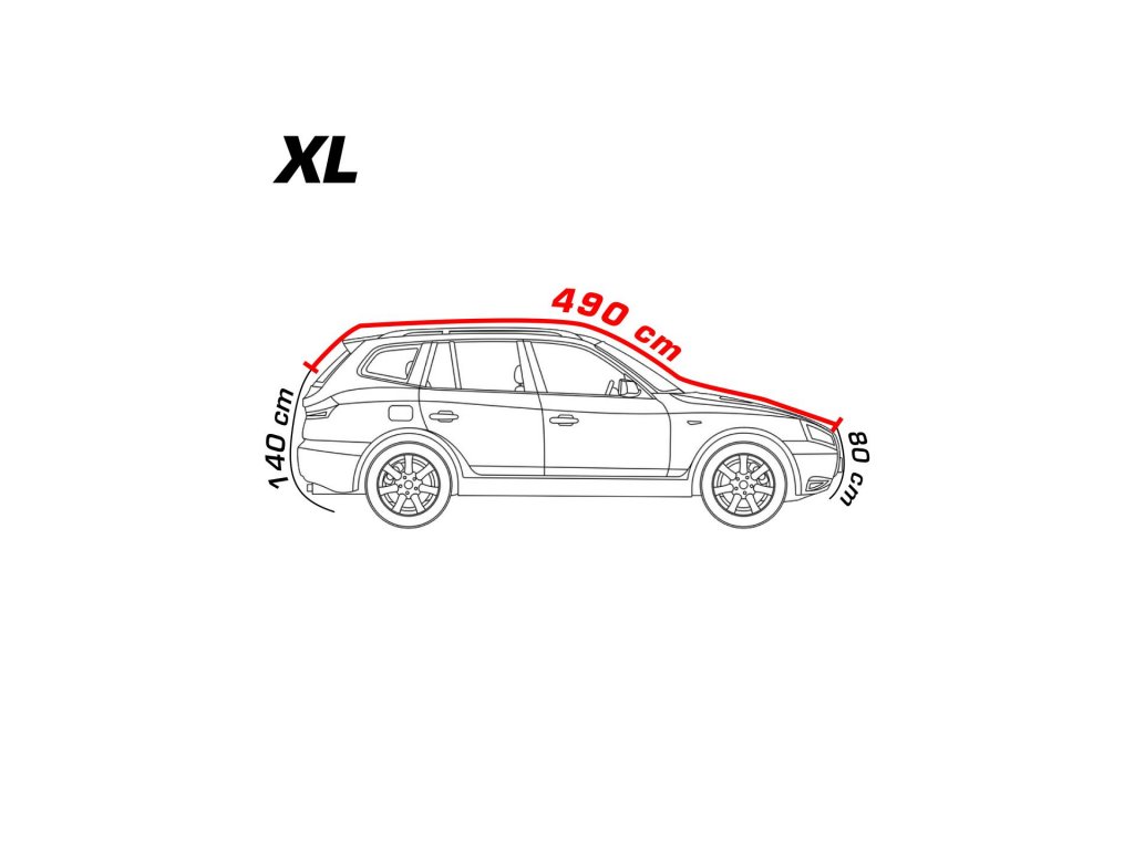 4CARS Autoplachta proti krupobitiu SUV XL