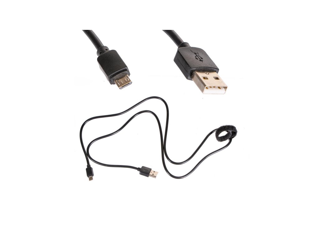 4CARS Dátový a nabíjací kábel Micro USB 1m