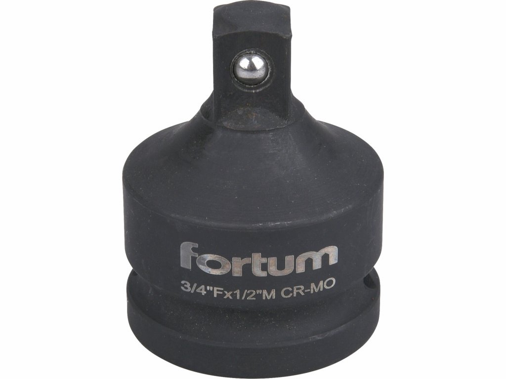 Adaptér, vnútorný 3/4” na vonkajší 1/2”, dĺžka 52mm, FORTUM