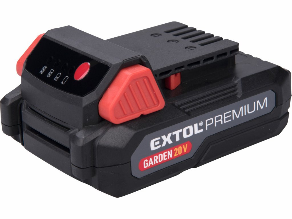 Akumulátor Garden 20V/2Ah, pre záhradné aku náradie, EXTOL PREMIUM