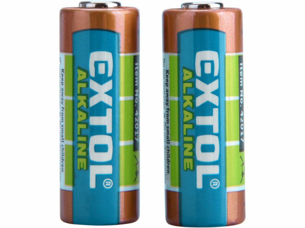 Batéria alkalická 2ks, 12V, typ 23A, EXTOL ENERGY