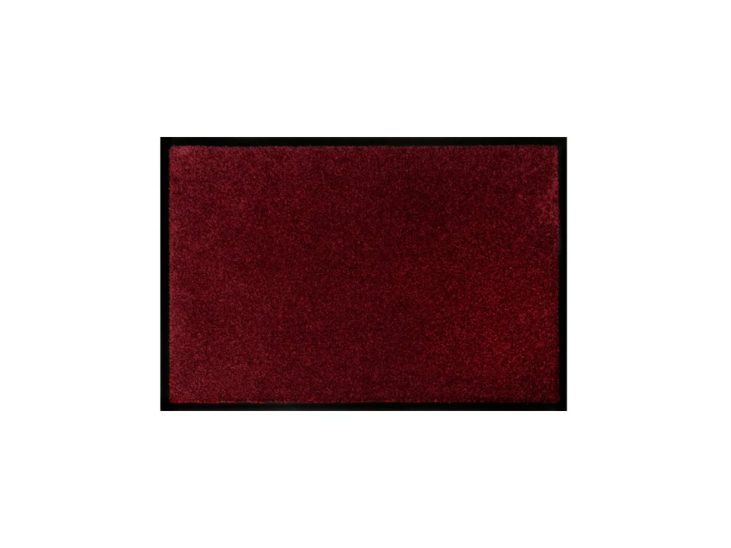 Červená vnútorná čistiaca vstupná rohož FLOMA Glamour - 40 x 60 x 0,55 cm