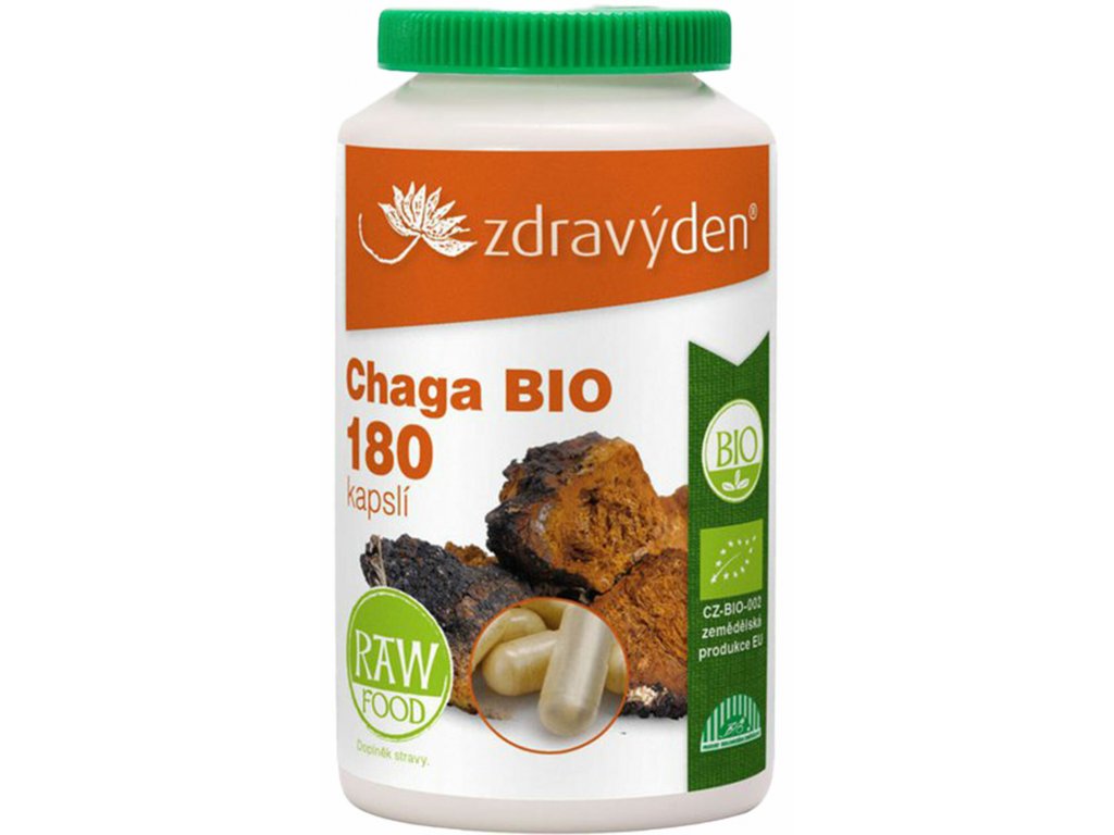 Chaga BIO 180 kapsúl