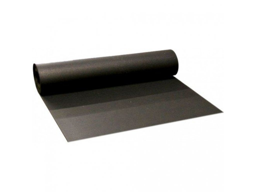 Čierna EPDM podlahová guma FLOMA - 10 mx 100 cm x 0,3 cm