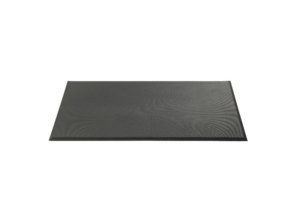 Čierna protiúnavová olejovzdorná rohož Posture Mat - 177 x 60 x 1,9 cm