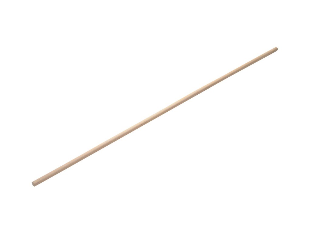 Drevená palica na metlu 140 cm