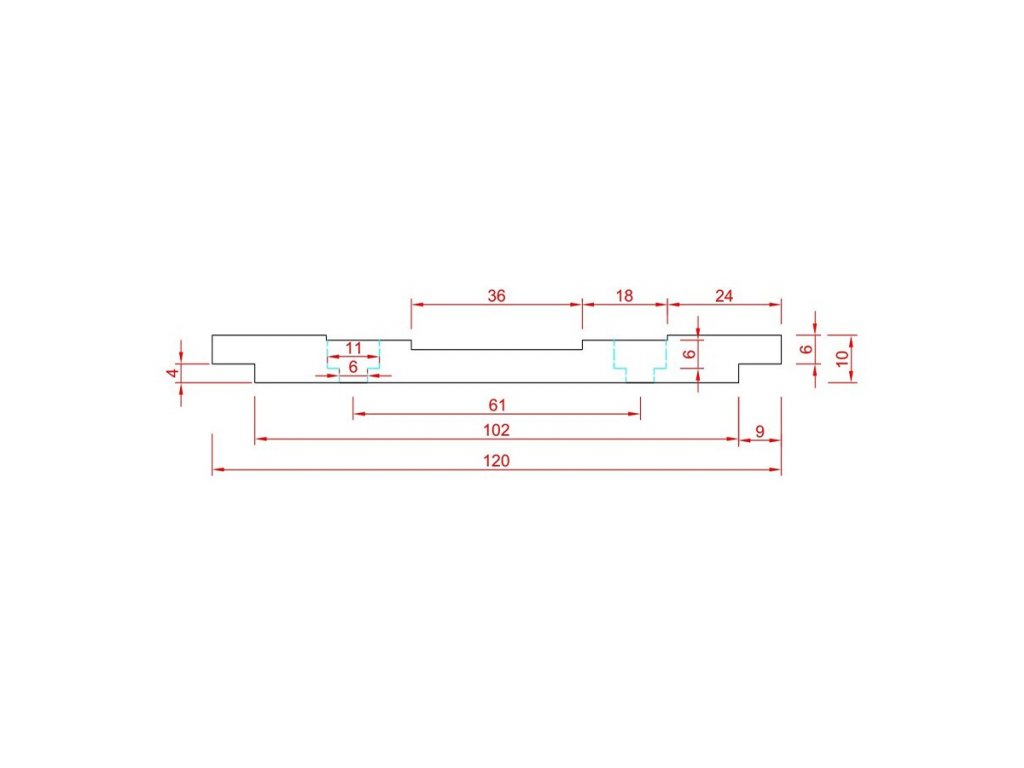 Gumová podložka zdviháka FLOMA RP119 - priemer 12 cm x 1 cm