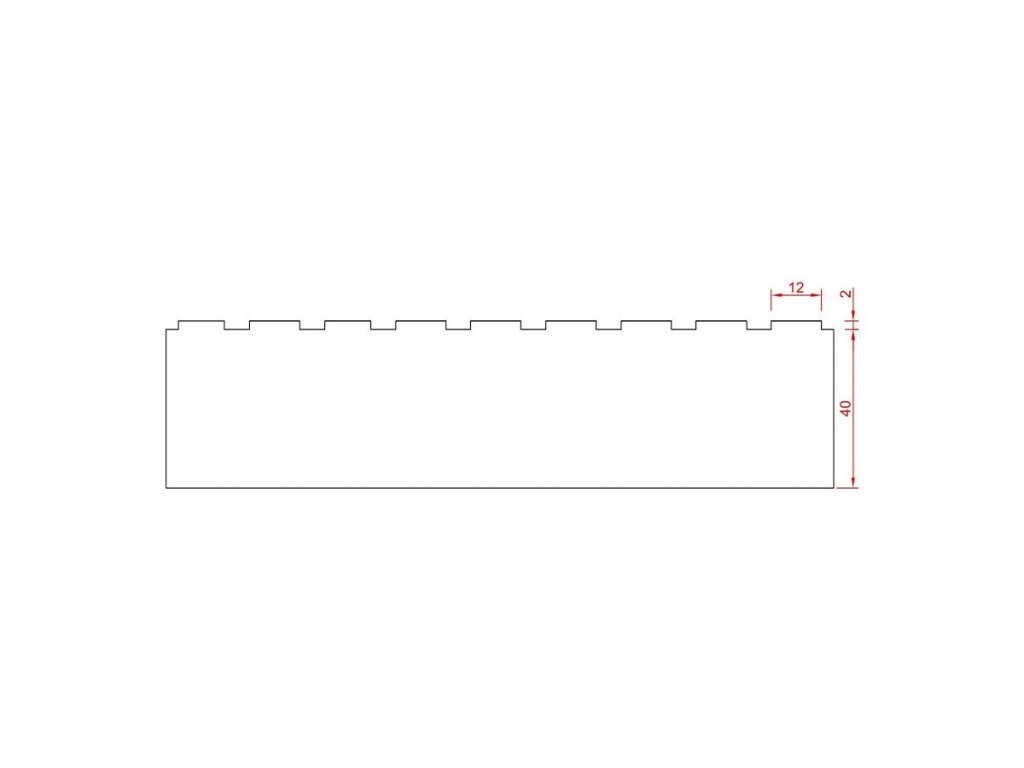 Gumová podložka zdviháka pre nožnicové zdviháky FLOMA RP114A - 16 x 12 x 4 cm