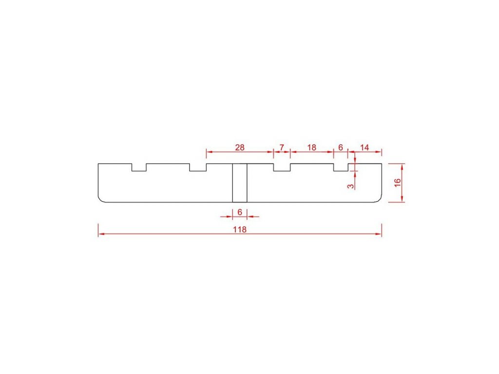 Gumová podložka zdviháka pre zdviháky GolemTech FLOMA RP116 - priemer 11,8 cm x 1,6 cm