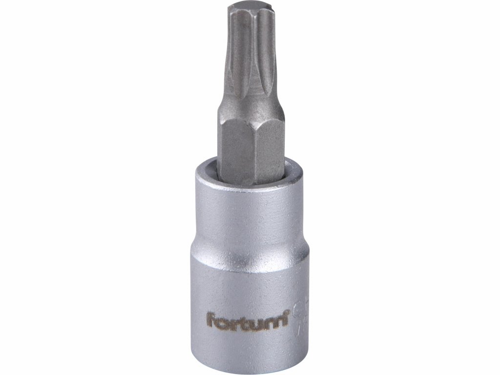 Hlavica zástrčná TORX, TX27, 1/4”, FORTUM