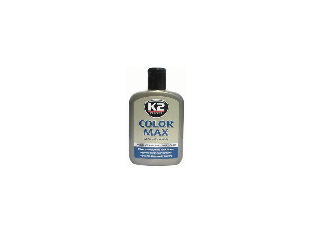 K2 COLOR MAX 250 ml ČIERNA - aktívny vosk