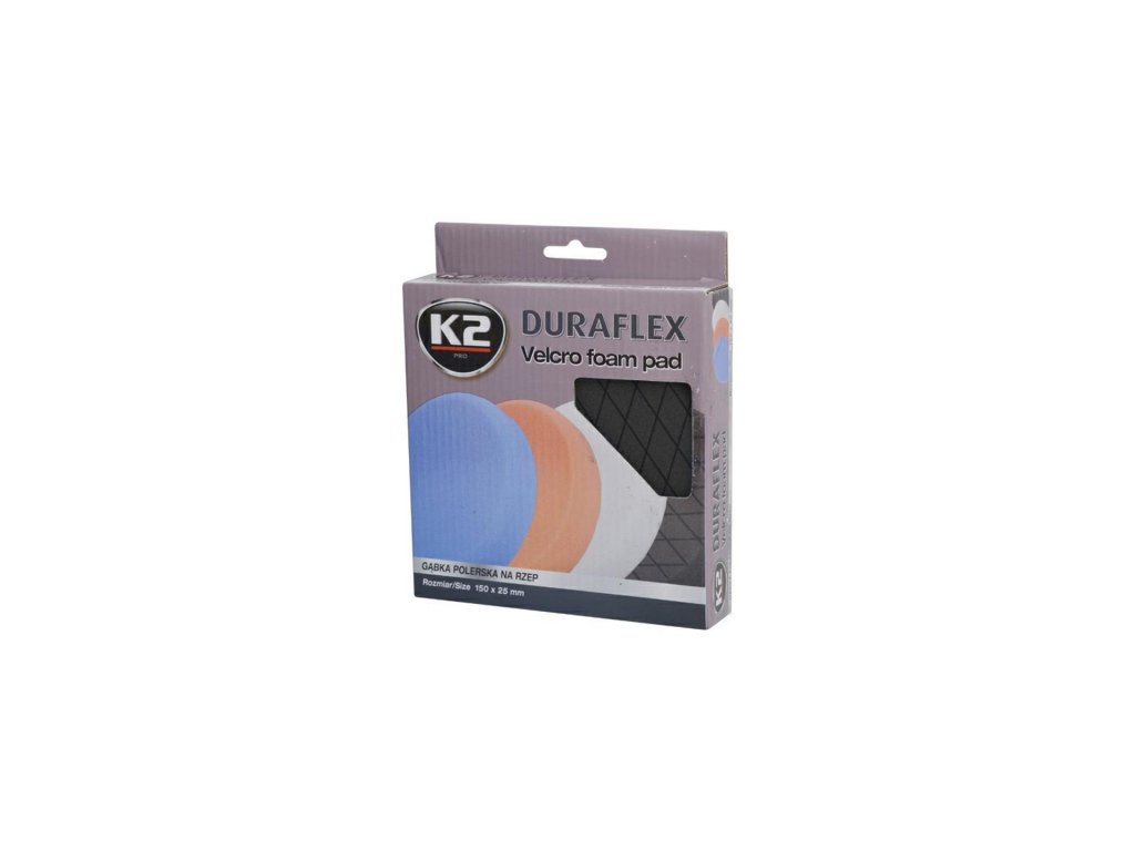 K2 DURAFLEX LEŠTIACA HUBKA 150 x 25 mm ČIERNA