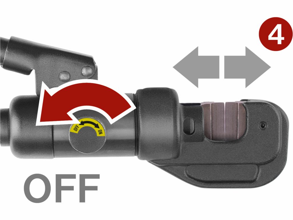 Kliešte hydraulické pákové, 4-16mm, 60kN, dĺžka 430mm, CrMoV, FORTUM