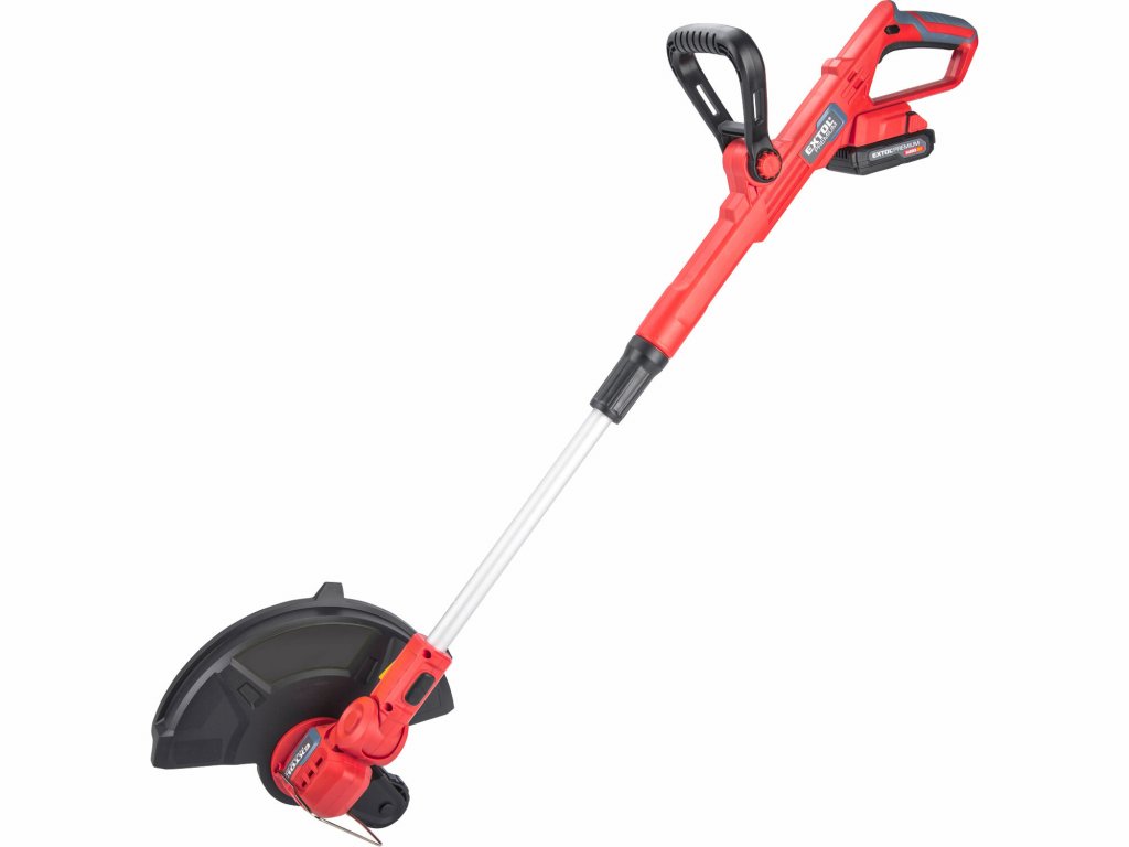 Kosačka strunová akumulátorová, Garden 20V/2Ah, priemer sekania 30cm, EXTOL PREMIUM