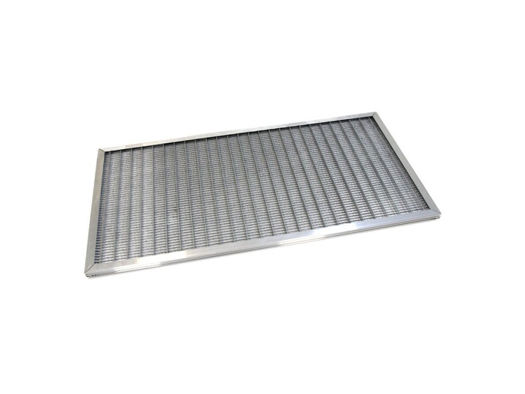 Kovová vonkajšia čistiaca vstupná rohož s rámom FLOMA SteelMat - 60 x 120 x 2,5 cm