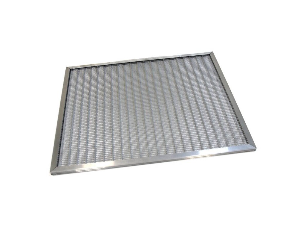 Kovová vonkajšia čistiaca vstupná rohož s rámom FLOMA SteelMat - 80 x 100 x 2,5 cm