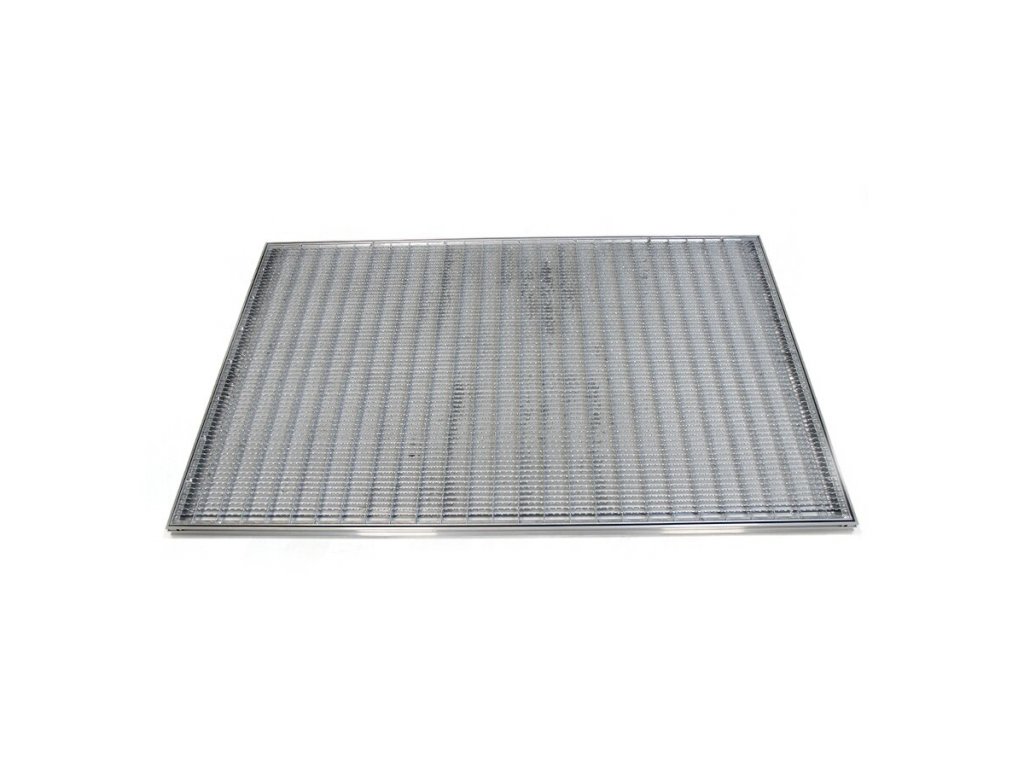 Kovová vonkajšia čistiaca vstupná rohož s rámom FLOMA SteelMat - 80 x 120 x 2,5 cm