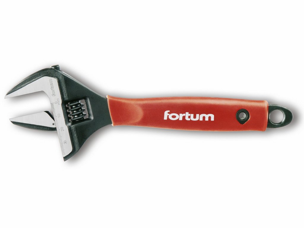 Kľúč nastaviteľný zúžený, 8”/212mm, CrV, FORTUM